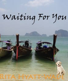 Un exemple de couverture qui pose de nombreux problèmes. On y trouve un texte aux dimensions étranges, un chien visiblement détouré et placé de manière incongrue en bas à droite, le tout sur un arrière-plan représentant trois bateaux amarrés dans des eaux peu profondes, au large d'une plage.