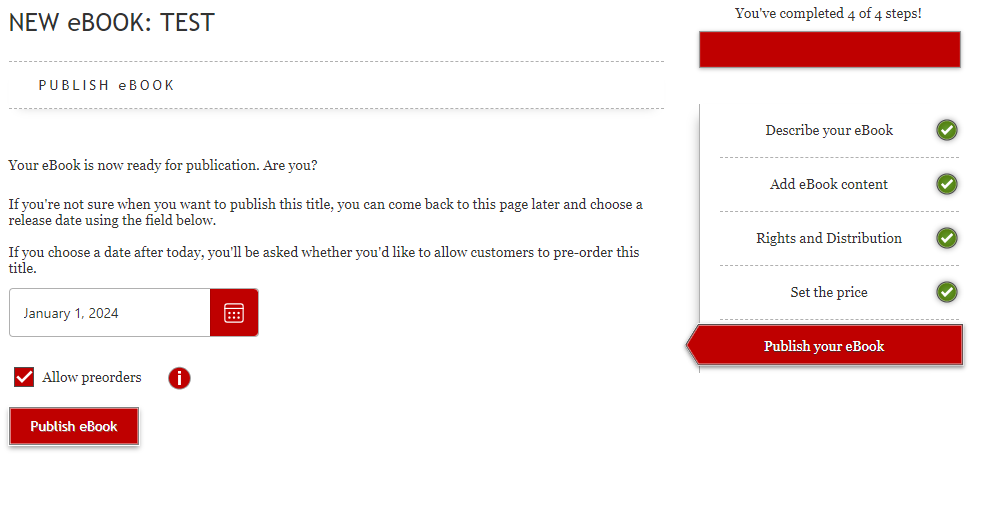 出版您的电子书